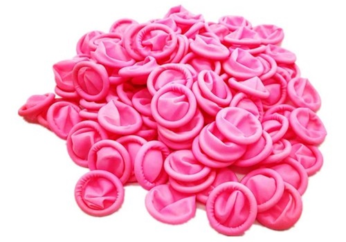 ถุงนิ้วสีชมพู ถุงนิ้วกันไฟฟ้าสถิต Pink esd finger cot bsc